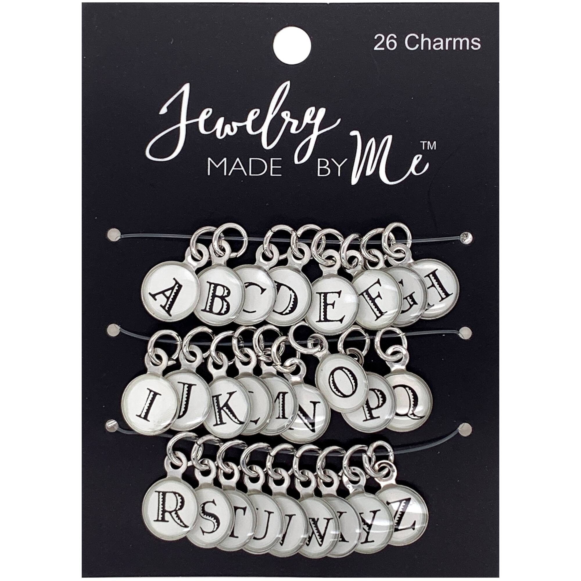 Jewelry Made By Me Alphabet Charms, 26ct.